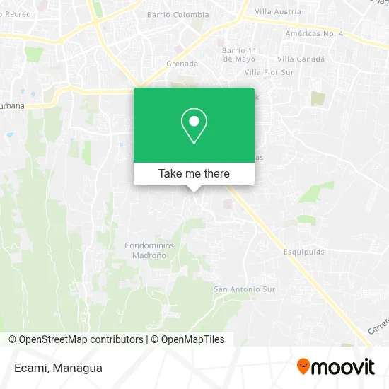 Ecami map