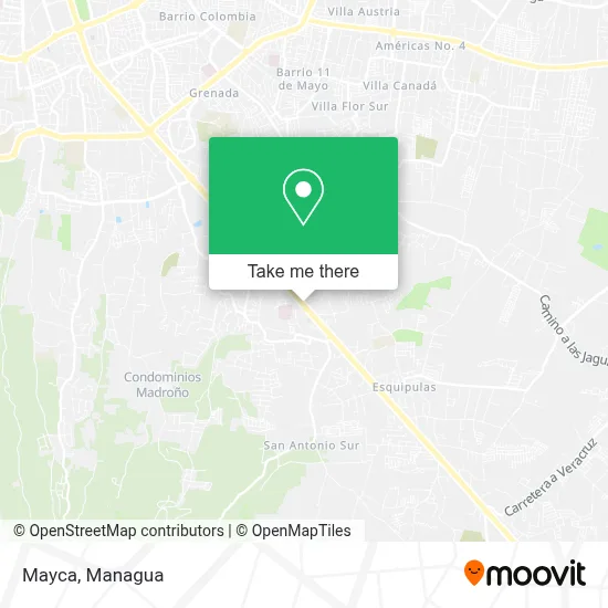 Mayca map