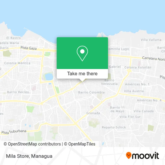 Mila Store map