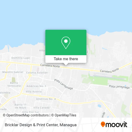 Bricklar Design & Print Center map