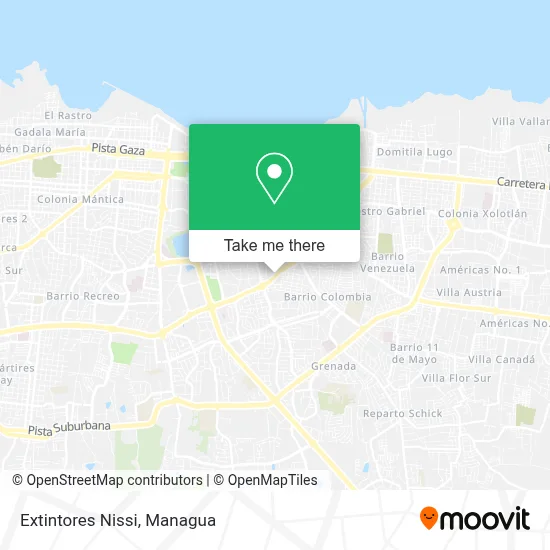 Extintores Nissi map
