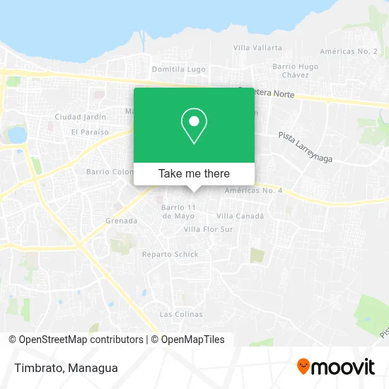 Timbrato map