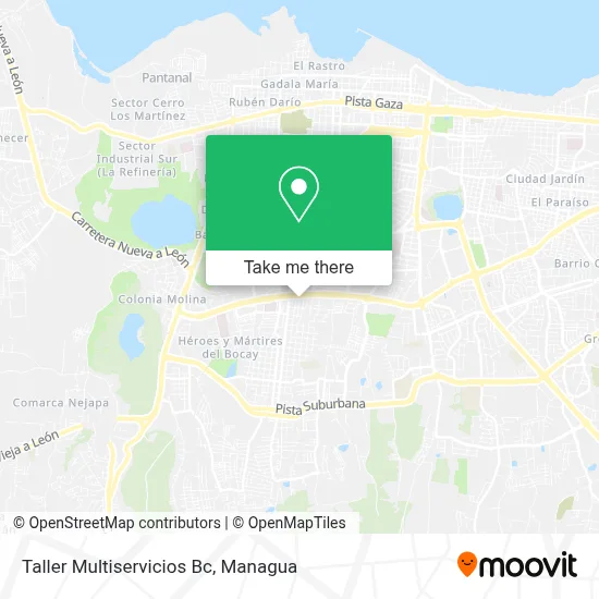 Taller Multiservicios Bc map