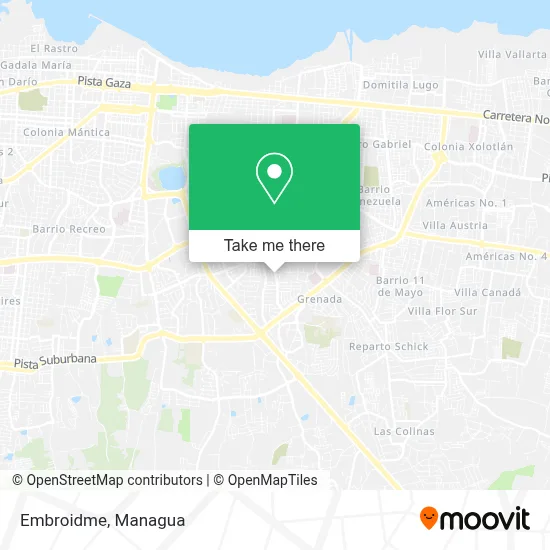 Embroidme map