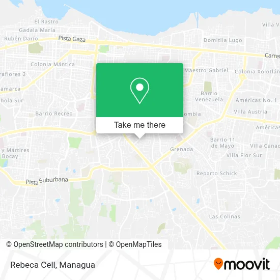 Rebeca Cell map