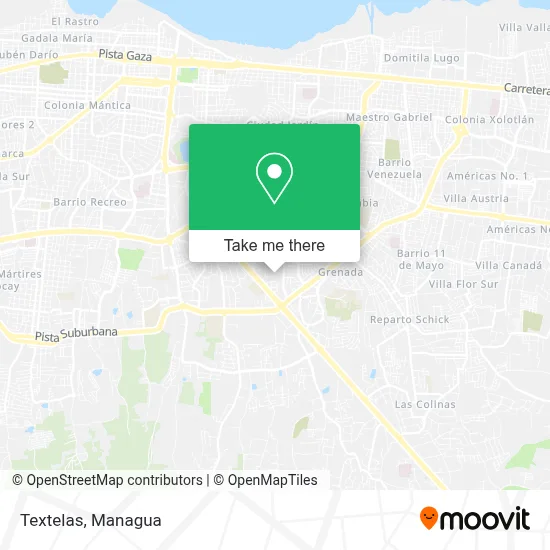 Textelas map
