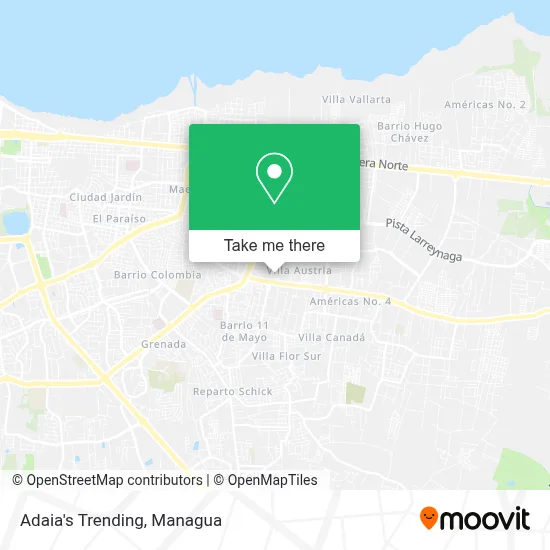 Adaia's Trending map