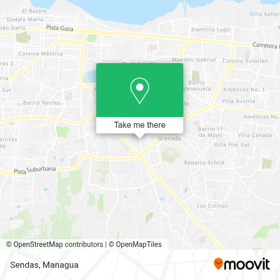 Sendas map