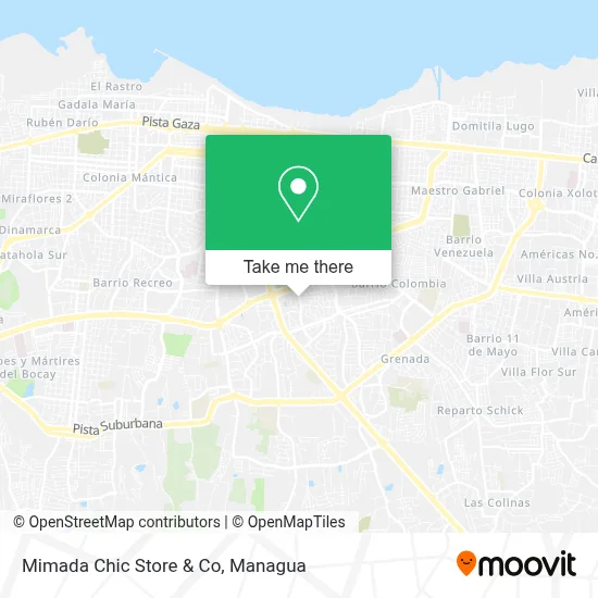 Mimada Chic Store & Co map