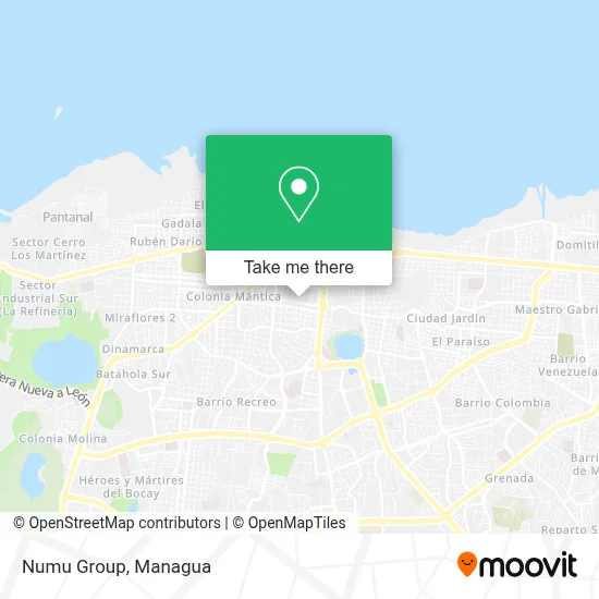 Numu Group map