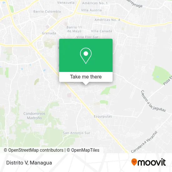 Distrito V map