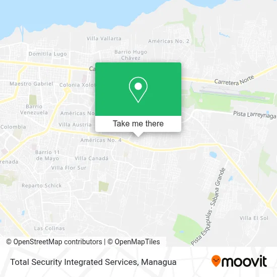 Total Security Integrated Services map