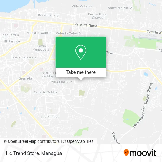 Hc Trend Store map