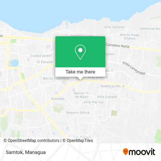 Samtok map