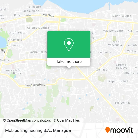 Mobius Engineering S.A. map
