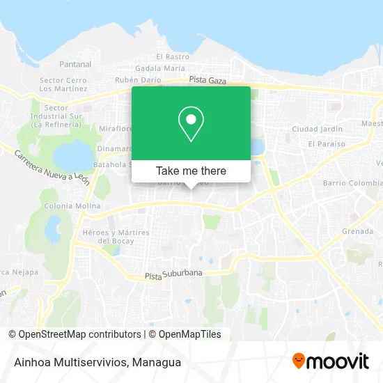 Ainhoa Multiservivios map