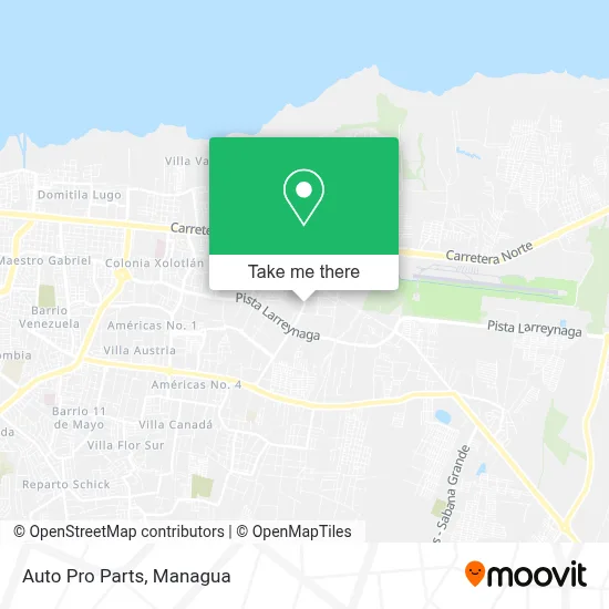Auto Pro Parts map