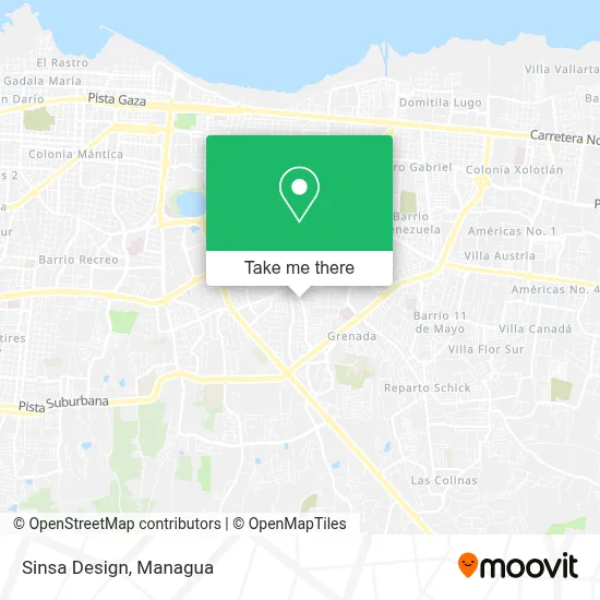 Sinsa Design map