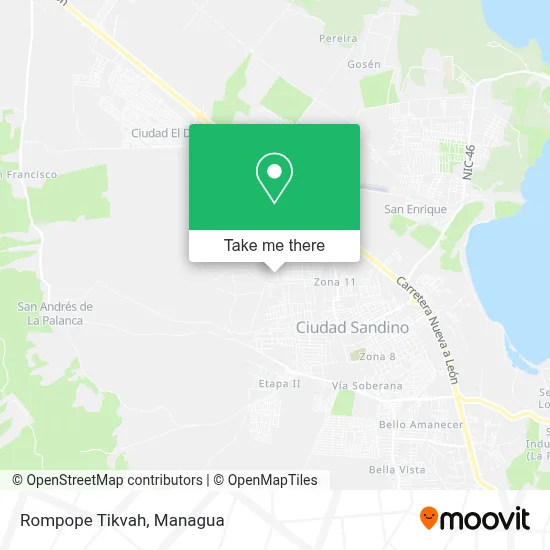 Rompope Tikvah map