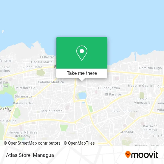 Atlas Store map