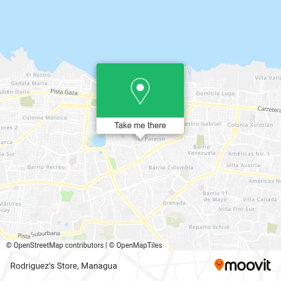 Rodriguez's Store map