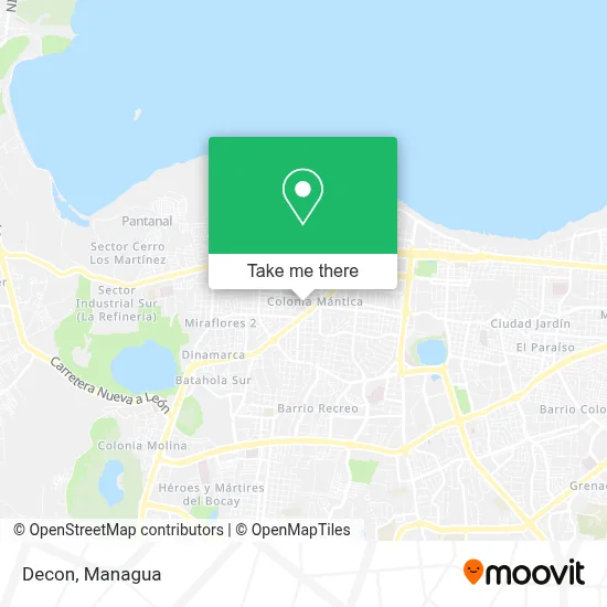 Decon map