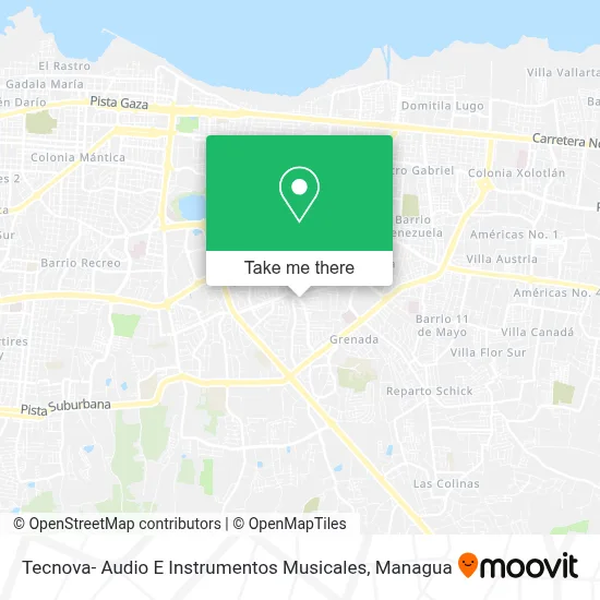 Tecnova- Audio E Instrumentos Musicales map