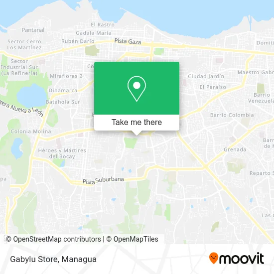 Gabylu Store map