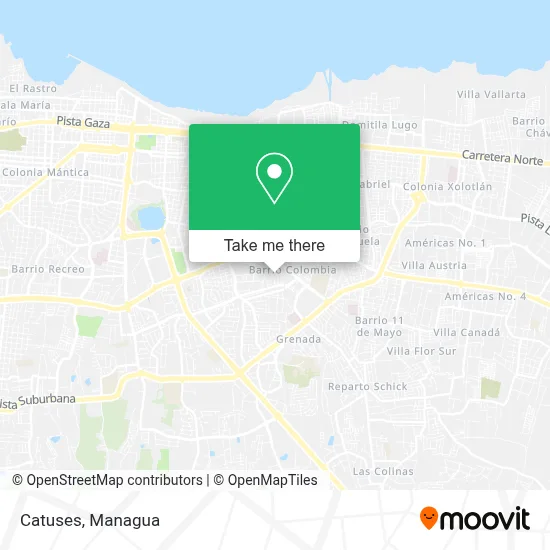 Catuses map