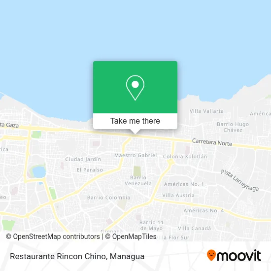 Restaurante Rincon Chino map