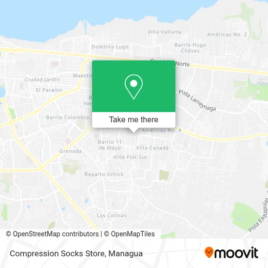 Compression Socks Store map