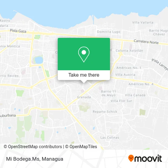Mi Bodega.Ms map