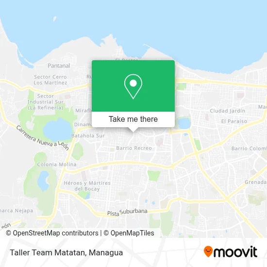 Taller Team Matatan map