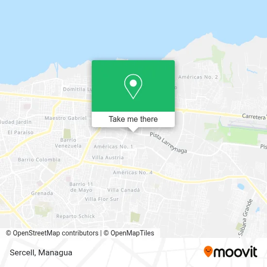 Sercell map