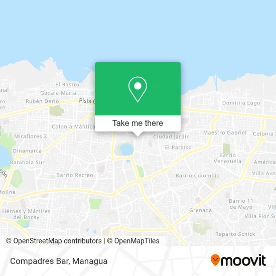 Compadres Bar map