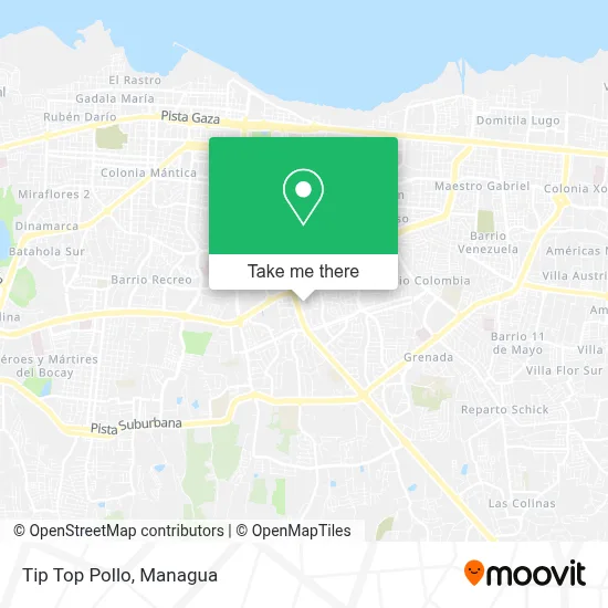Tip Top Pollo map