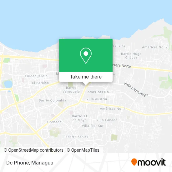 Dc Phone map