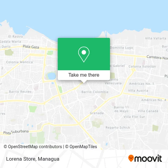 Lorena Store map