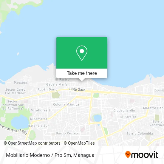 Mobiliario Moderno / Pro Sm map