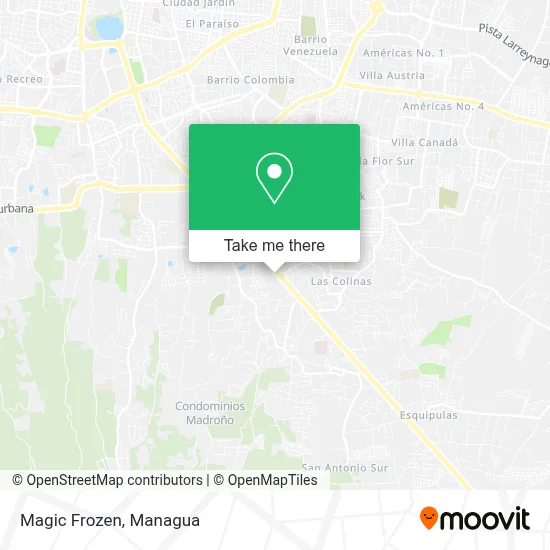 Magic Frozen map
