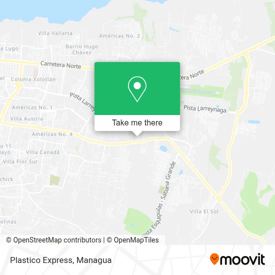 Plastico Express map