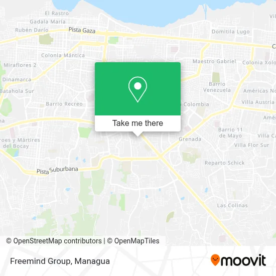 Freemind Group map