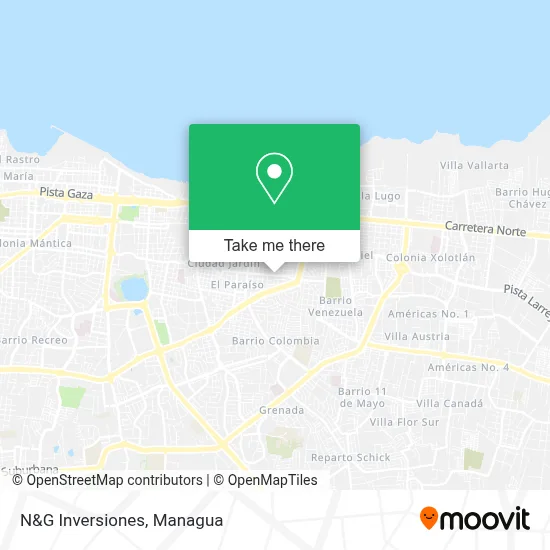 N&G Inversiones map