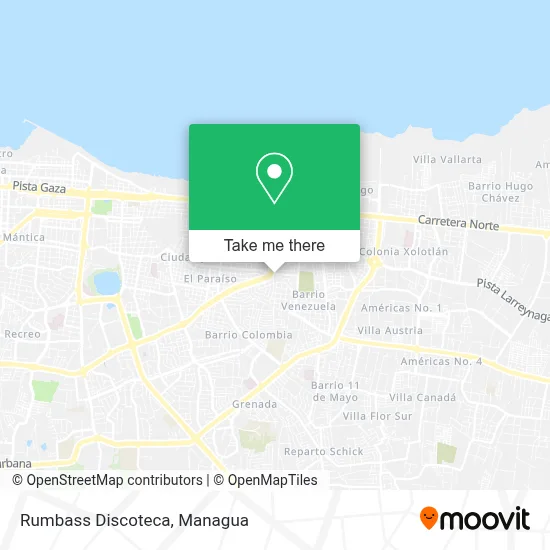 Rumbass Discoteca map