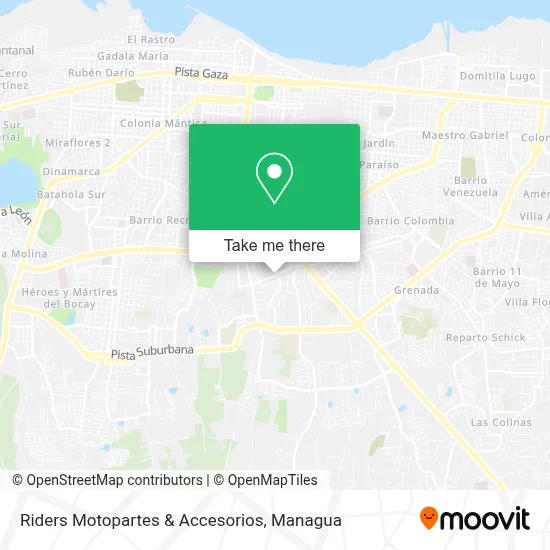 Riders Motopartes & Accesorios map