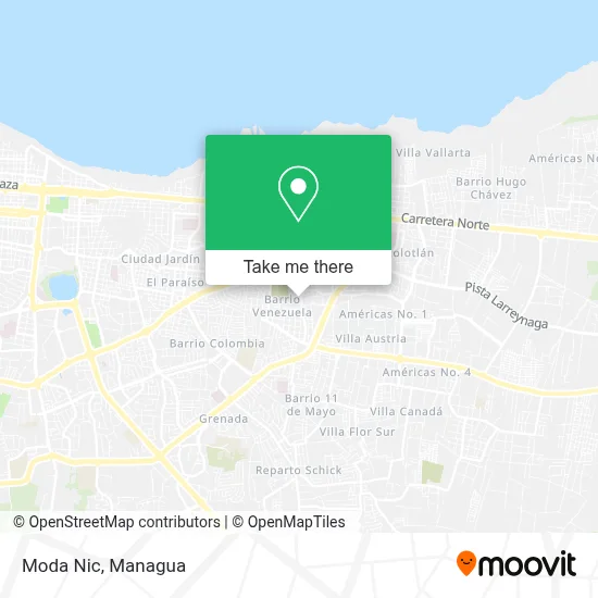 Moda Nic map