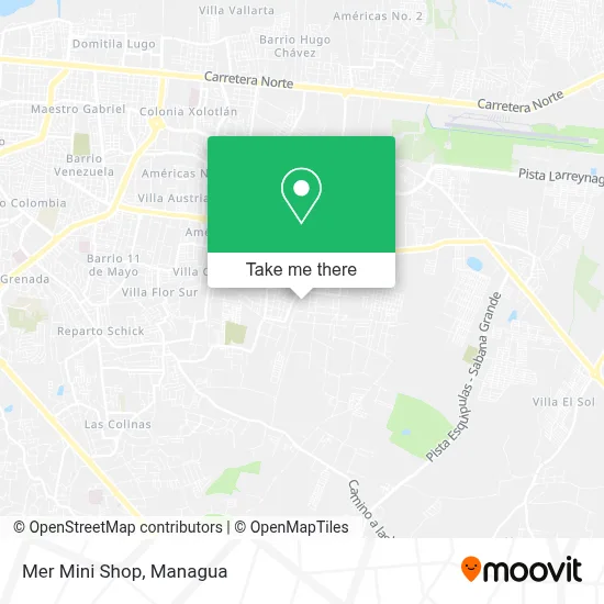 Mer Mini Shop map