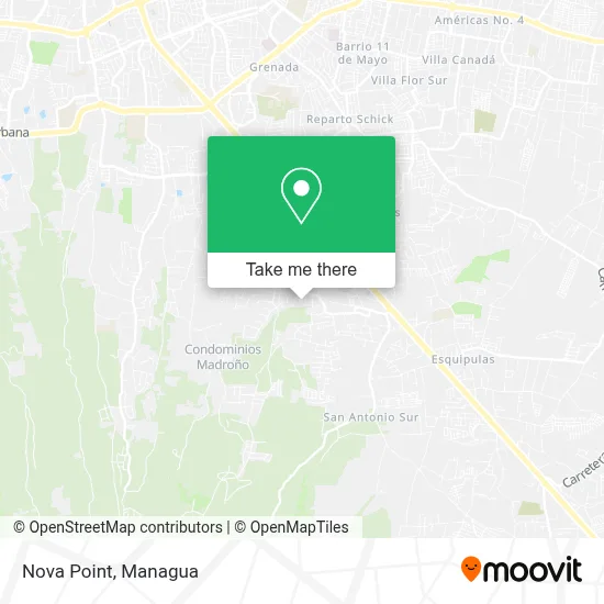Nova Point map