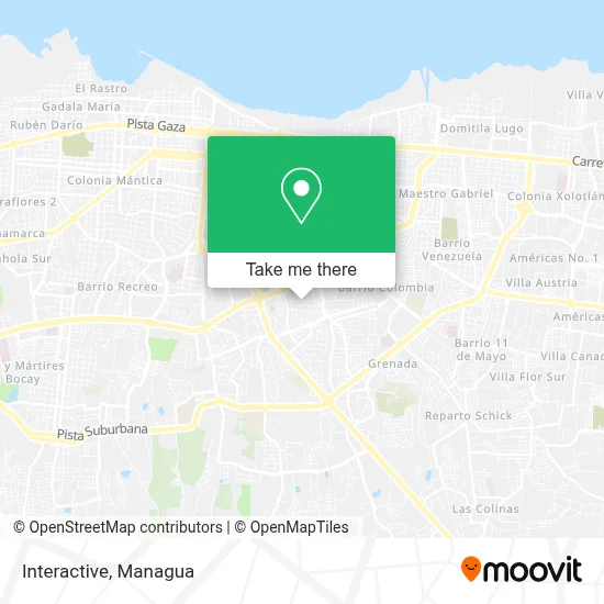 Interactive map