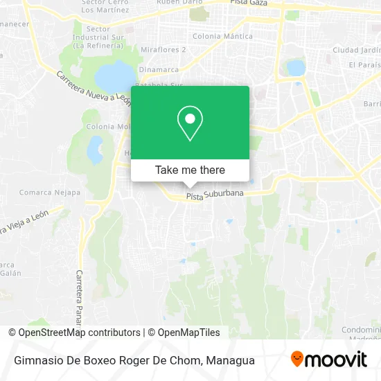 Gimnasio De Boxeo Roger De Chom map